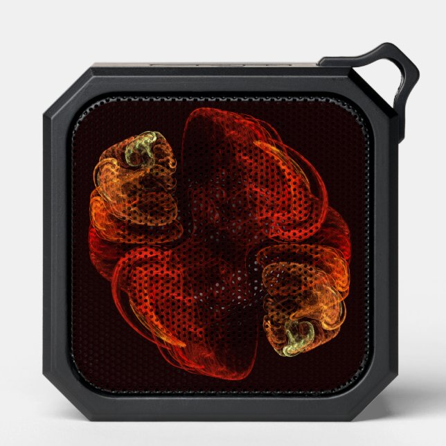 Metamorphosis Energy Modern Abstract Fractal Art Bluetooth Speaker (Front)