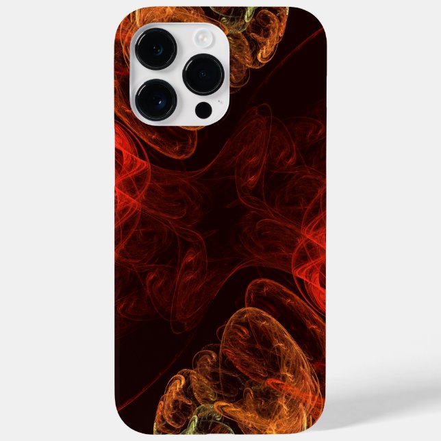 Metamorphosis Energy Modern Abstract Fractal Art Case-Mate iPhone Case (Back)