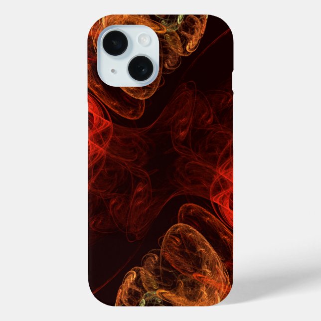 Metamorphosis Energy Modern Abstract Fractal Art Case-Mate iPhone Case (Back)