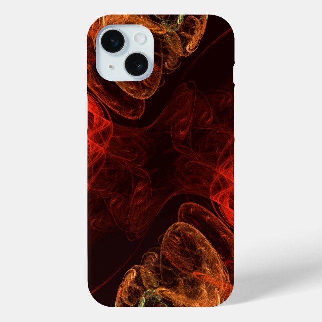 Metamorphosis Energy Modern Abstract Fractal Art Case-Mate iPhone Case (Back)