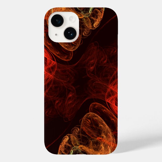 Metamorphosis Energy Modern Abstract Fractal Art Case-Mate iPhone Case (Back)