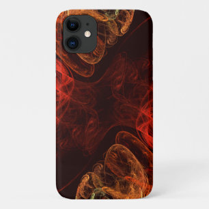 Metamorphosis Energy Modern Abstract Fractal Art iPhone 11 Case
