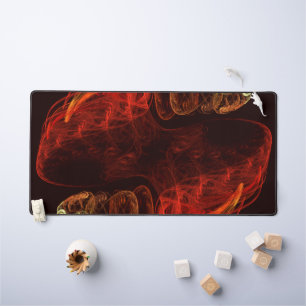 Metamorphosis Energy Modern Abstract Fractal Art Desk Mat