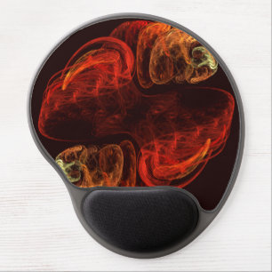 Metamorphosis Energy Modern Abstract Fractal Art Gel Mouse Pad