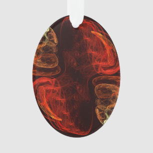 Metamorphosis Energy Modern Abstract Fractal Art Ornament