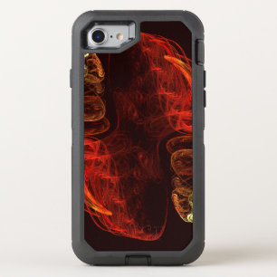 Metamorphosis Energy Modern Abstract Fractal Art OtterBox Defender iPhone SE/8/7 Case