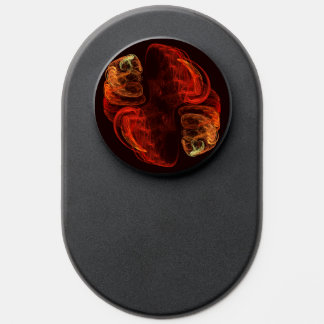 Metamorphosis Energy Modern Abstract Fractal Art PopSocket