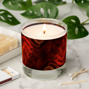 Metamorphosis Energy Modern Abstract Fractal Art Scented Candle