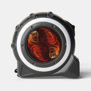 Metamorphosis Energy Modern Abstract Fractal Art Tape Measure