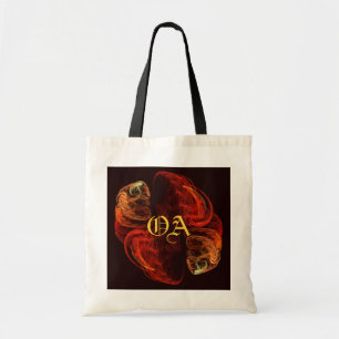 Metamorphosis Energy Modern Abstract Fractal Art Tote Bag