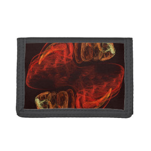 Metamorphosis Energy Modern Abstract Fractal Art Trifold Wallet
