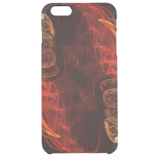 Metamorphosis Energy Modern Abstract Fractal Art Clear iPhone 6 Plus Case
