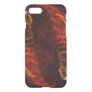 Metamorphosis Energy Modern Abstract Fractal Art iPhone SE/8/7 Case