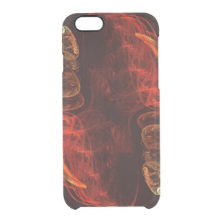 Metamorphosis Energy Modern Abstract Fractal Art Clear iPhone 6/6S Case
