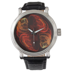 Metamorphosis Energy Modern Abstract Fractal Art Watch