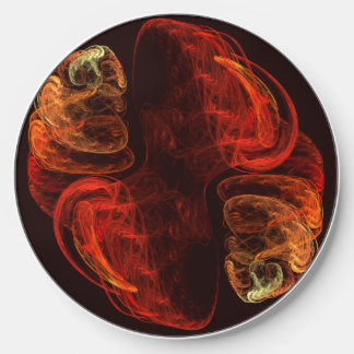 Metamorphosis Energy Modern Abstract Fractal Art Wireless Charger