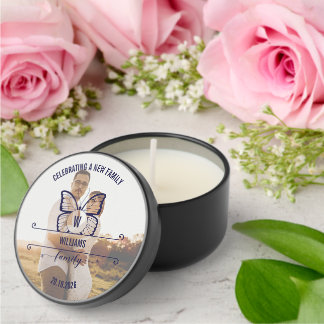 Metamorphosis of Love Wedding Mini Candle Favors