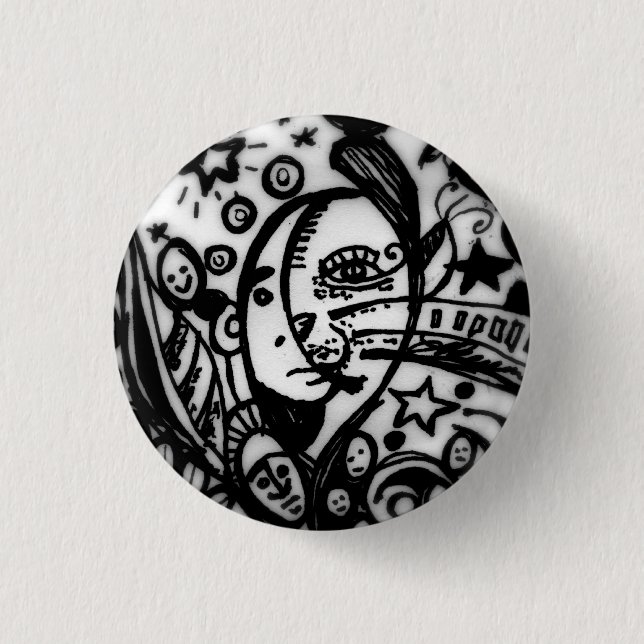 metamorphosis pinback button (Front)
