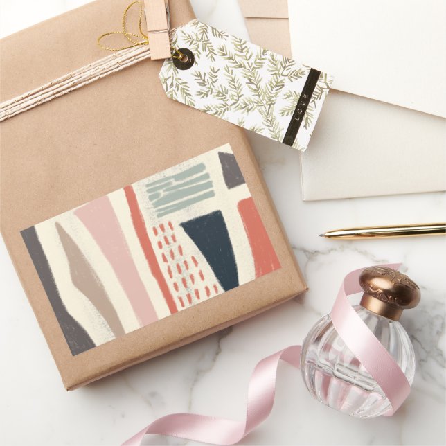 metaphor_16_a color of delight rectangular sticker (Gifting)