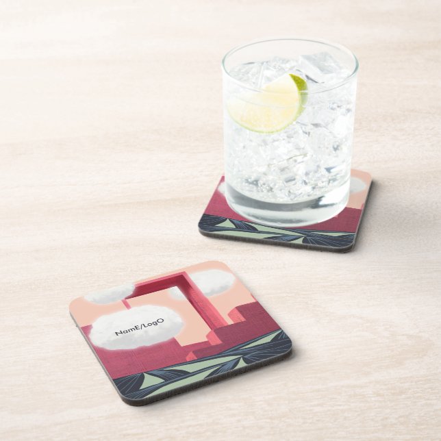 metaphor_18_one midsummer_1 hard plastic beverage coaster (Right Side)