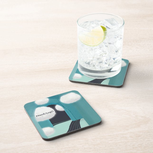 metaphor_19_one midsummer_2 hard plastic beverage coaster (Right Side)