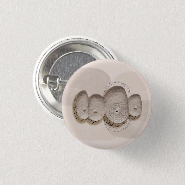 metaphor_1_inner peace button (Front & Back)