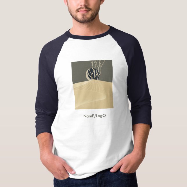 metaphor_20_a moonlit hill_1 t-shirt (Front)