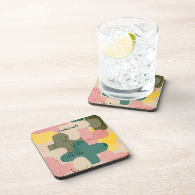metaphor_6_growth _3 hard plastic beverage coaster (Right Side)