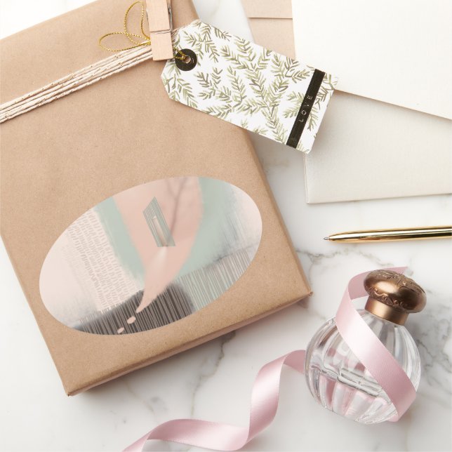 metaphor_8_goinghome oval sticker (Gifting)