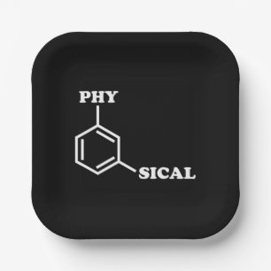 Metaphysical Humor Button Paper Plates