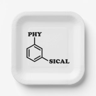 Metaphysical Humor Paper Plates