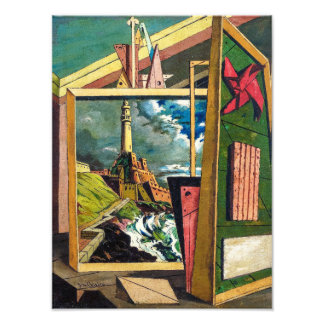 Metaphysical Interior 1917 | Giorgio de Chirico | Photo Print