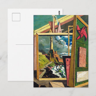 Metaphysical Interior 1917 | Giorgio de Chirico | Postcard