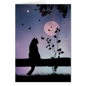 Metaphysical Spiritual Cat and Butterfly Sympathy (Front)