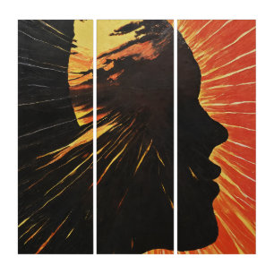 Metaphysical Sunrise Art Face of the Sun