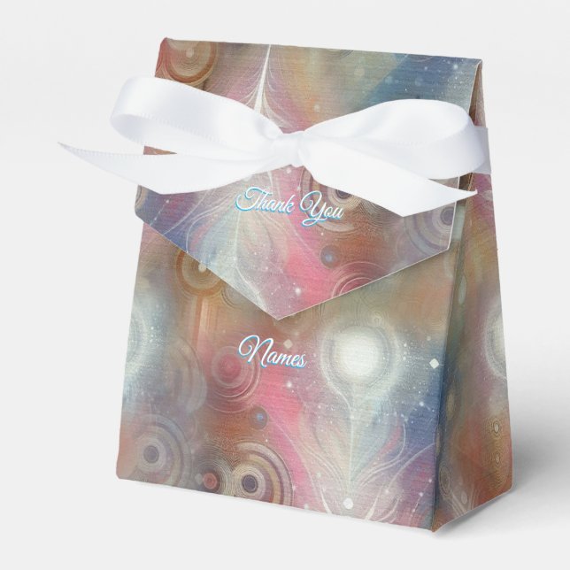 Metaphysical Timeless Spiritual Fantasy Themes Favor Boxes (Front Side)