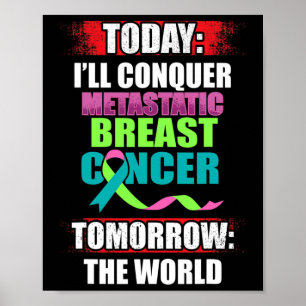 Metastatic Breast Cancer Awareness Beat Warrior Poster