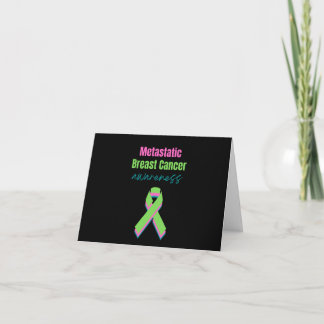 Metastatic Breast Cancer Awareness  Card