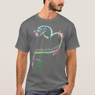 Metastatic Breast Cancer Awareness Heart Gifts T-Shirt