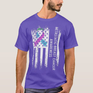 Metastatic Breast Cancer Awareness Warrior  2267  T-Shirt