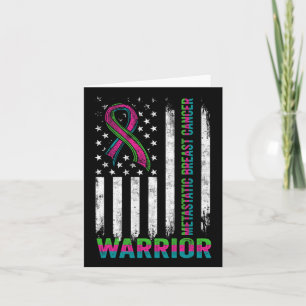 Metastatic Breast Cancer Awareness Warrior 6 Card