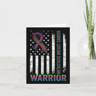 Metastatic Breast Cancer Awareness Warrior 6 Card