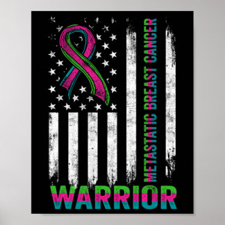 Metastatic Breast Cancer Awareness Warrior 6 Poster