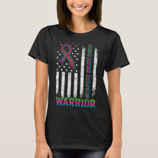 Metastatic Breast Cancer Awareness Warrior 6 T-Shirt