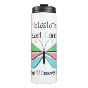 Metastatic Breast Cancer Support Thermal Tumbler
