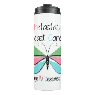 Metastatic Breast Cancer Support Thermal Tumbler