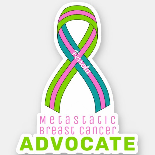 Metastatic Breast Cancer  Vinyl Sticker