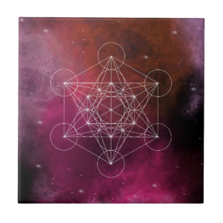 Metatron arcangel zen ceramic tile