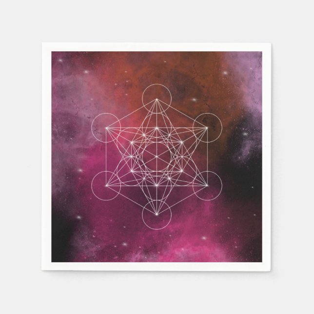 Metatron arcangel zen napkins (Front)