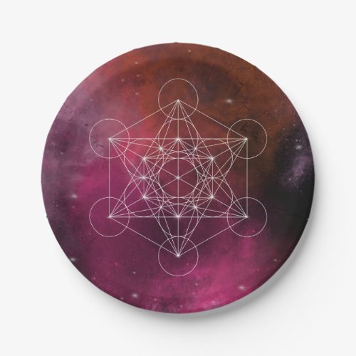 Metatron arcangel zen paper plates